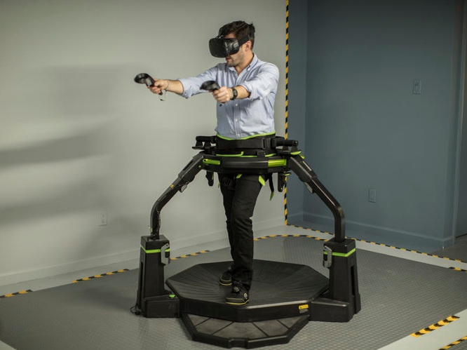 VR TREADMILLS   Try the very best in simulated locomotion experiences.   Learn More!      VR TREADMILL GAMES   Omni Arena, Vindicta, Nature Tracks and more.   See All VR Treadmill Games!